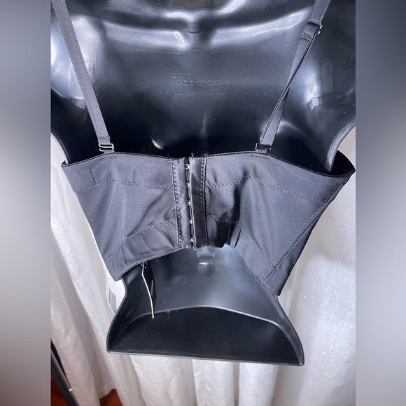 Self Multi-Colored Rhinestone Corset Top - Picture 4 of 4